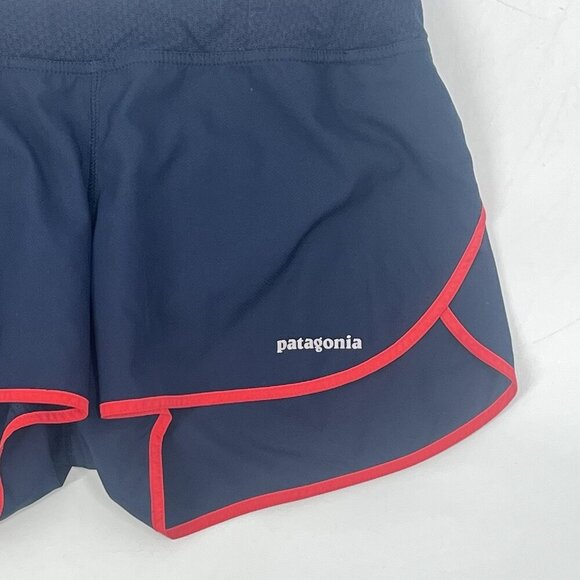 Patagoina Women’s Strider Pro Short Navy Blue Sz Small - Picture 2 of 5